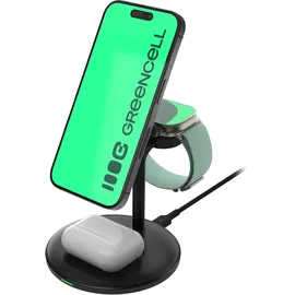 Green Cell Greencell MSST-GC-3IN1-B, (20.50 W, Schwarz