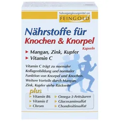 NÄHRSTOFFE für Knochen & Knorpel Kapseln 40 St