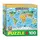 Eurographics Weltkarte illustriert (Puzzle)