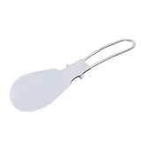ZoRHac Schuhlöffel, Schuhlöffel Faltbar Tragbar Edelstahl Klappbarer Schuhlöffel Metall Tragbar Schuhlöffel Langer Griff, Silber