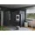 laundreezy Mehrzweckschrank-Set 218 x 200 x 68 cm Grau