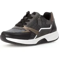 Gabor Sneaker, low für Damen schwarz, 40 EU / 6.5 UK