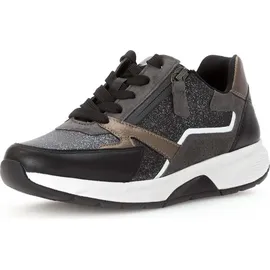 Gabor Sneaker, low für Damen schwarz, 40 EU / 6.5 UK