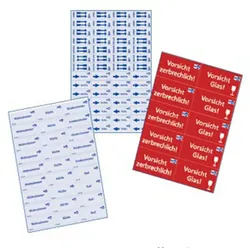 VEPATIM 10x Etiketten-Set für Umzug und Achivierung 157 tlg.