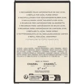 Chanel No. 5 Eau de Toilette Nachfüllung 3 x 20 ml