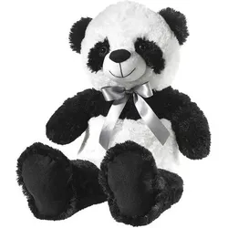 HEUNEC 941038 PANDA BÄR mit Schleife 60cm