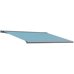 Kassettenmarkise WISMAR "S-Compact", blau, B:550cm H:19cm, Polyacryl, Markisen
