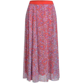 Smith & Soul Sommerrock Damen Intarsienmuster Orange  XL