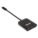 Club 3D Club3D CSV-1555 USB-C®(DP Alt-Mode) / DisplayPortTM Dual Monitor 4K60Hz M/F MST Hub