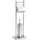 Zeller WC-Bürstengarnitur Silber 1