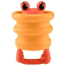 Mattel Fisher-Price Squishseas Silikon-Rasseln, Kollektion an Aktivitätsspielzeugen für Neugeborene, Stile können abweichen