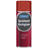 Sprühlack RAL 3000 Feuerrot 400 ml Hochglanz Renovo