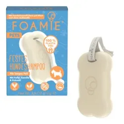 New Flag Foamie Hundeshampoo langes Fell 110 g