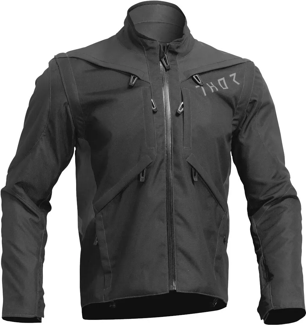 Thor Terrain Motorcross jas, zwart, 2XL Voorman