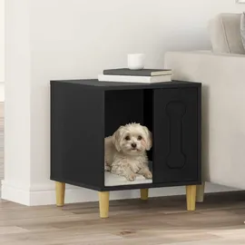 vidaXL Hundehütte Weiß 44 x 42 x 49 cm Holzwerkstoff