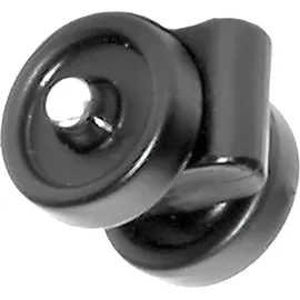 Hettich Rolltrav.-Lenkrolle für Hartböden Systema Top 2000 46414 Kunststoff schwarz