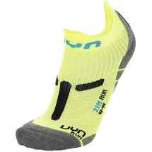 Uyn Laufsocken doppellagig Herren yellow fluo/black 39-41