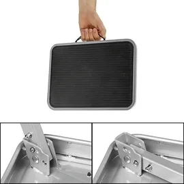 PRO PLUS ProPlus Einzeltrittstufe klappbar 38 x 26 x 17 cm Grau