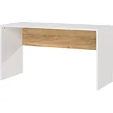 MID.YOU Schreibtisch HANOI Weiß / Eiche