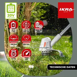 IKRA IART 2025 inkl. 1 x Akku und Ladegerät