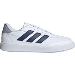 Courtblock Schuh WEISS|dunkelblau|silber 41 1/3