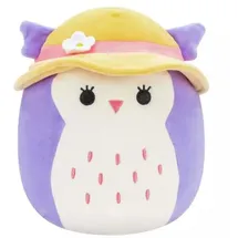Jazwares Squishmallows Holly Eule mit Sonnenhut - 19 cm (7,5\")"
