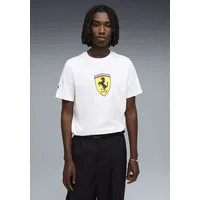 Puma FERRARI COLORED SHIELD TEE weiß S