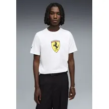 Puma FERRARI COLORED SHIELD TEE weiß S
