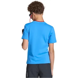 adidas TERREX Multi Logo Tee - T-Shirt Kinder KA9769 - ray blue 128