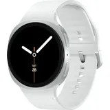 LTE 44 mm Silver Sport Band White