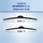 Alca SUPER FLAT Flachbalkenwischer 330 mm