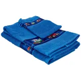 Erwin Müller Kinder Handtuch-Set, Frottier-Set 3-TLG(Blau)