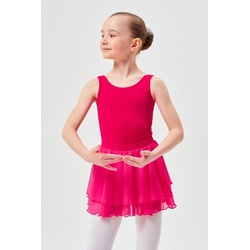 tanzmuster Schlupfrock Ballettrock Elli aus Chiffon zum Reinschlüpfen fürs Kinder Ballett rosa 164/170