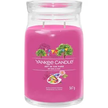 Yankee Candle Art in the Park Duftkerze 567 g pink