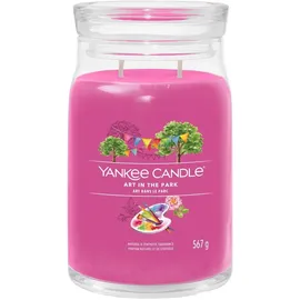 Yankee Candle Art in the Park Duftkerze 567 g pink