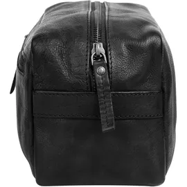 Spikes & Sparrow TOILETRY BAG« echt Leder, schwarz