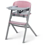 Kinderkraft Kinderhochstuhl Treppenhochstuhl verstellbar LIVY Aster pink 3in1 - Rose