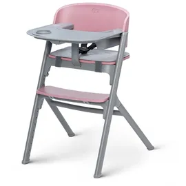 Kinderkraft Kinderhochstuhl Treppenhochstuhl verstellbar LIVY Aster pink 3in1 - Rose