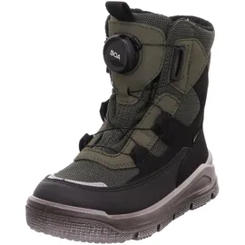 superfit Jungen MARS warm gefütterte Gore-Tex Stiefel, SCHWARZ/GRÜN 0000