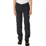 Vaude Farley Stretch Capri T-Zip III Hose (Größe M, schwarz)