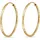 FAVS Creolen diamantiert Gelbgold 375 FAVS Paar