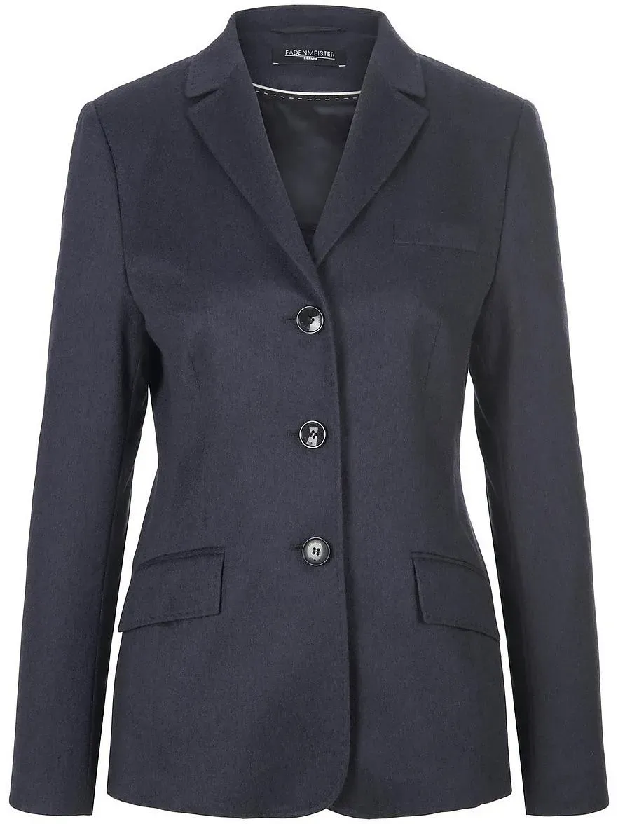 Preisvergleich Produktbild Blazer Kaschmir Fadenmeister Berlin blau, 44