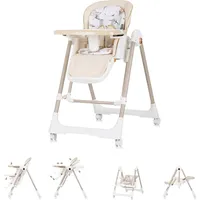 Chipolino Kinderhochstuhl 2 in 1 Milk Shake, verstellbar, Babyschaukel,