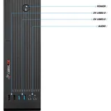 Kiebel Mini-PC Slim VIII AMD Ryzen 7 8700G 4,0 GHz 32 GB RAM 1 TB SSD Win 11 Pro