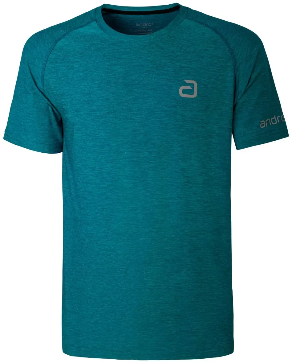 andro Shirt Melange Alpha grün/blau XXS - XXS