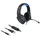 DeLock Headset kabelgebunden Schwarz, Blau Mikrofon-Rauschunterdrückung Headset Gaming