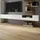 Forte Lewisville TV-Lowboard 269,4 cm Secret Grey/Eiche Holzwerkstoff