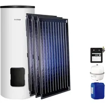Buderus Logaplus Paket S2 Flachkollektor 3x SKN4,0 0 W / 300 W inkl. SM300W-C Speicher 7,11 m2
