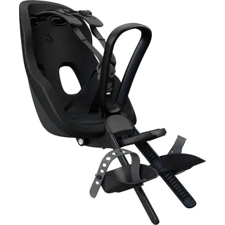 Thule Yepp Nexxt 2 Mini Kinderfahrradsitz vorne montiert, Leichter und atmungsaktiver Sitz, verstellbare Fußstützen und Fußriemen, schnelles Befestigungssystem, 5-Punkt-Gurtsystem, magnetische