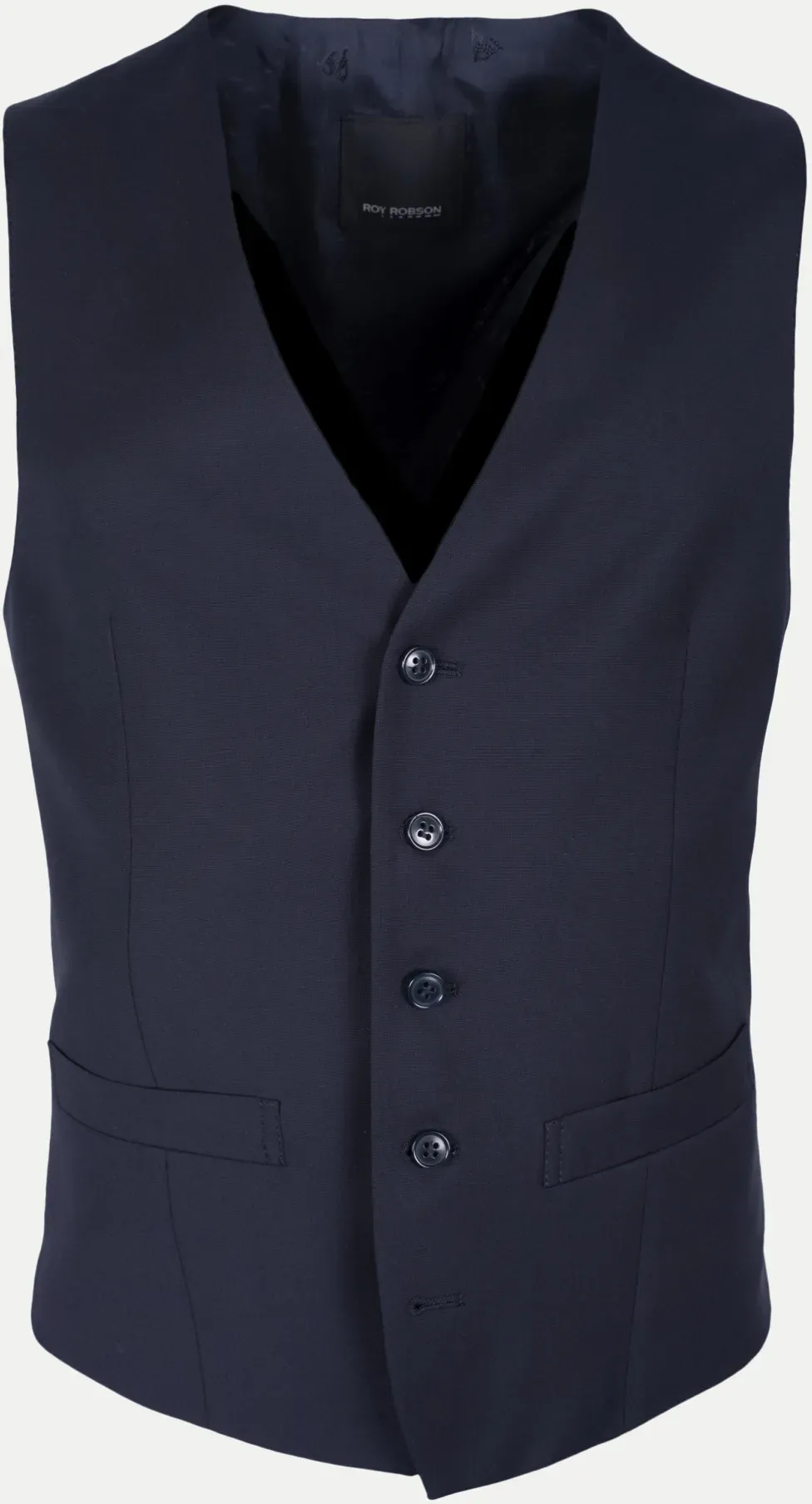 Slim-Fit Baukasten Weste Blau 60